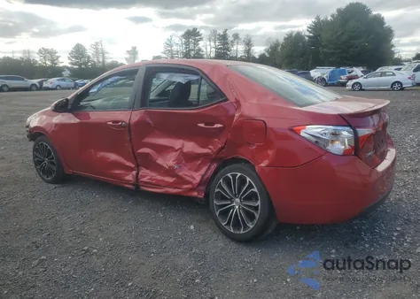 2016 Toyota Corolla L z USA, uszkodzony, nr VIN 2T1BURHEXGC623661